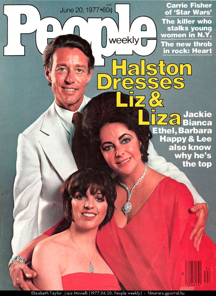 Elizabeth Taylor & Liza Minnelli (1977.06.20. People weekly)