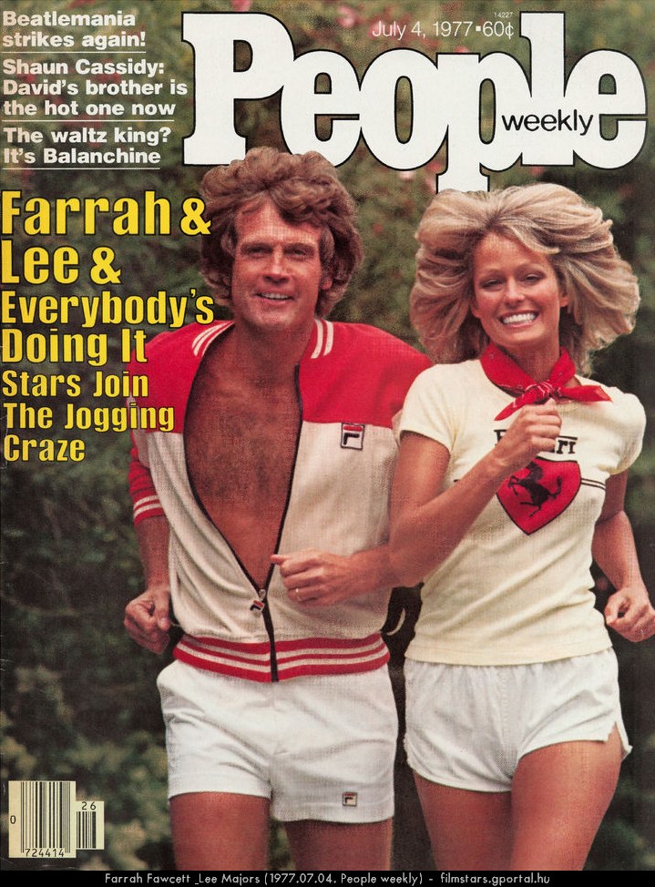 Farrah Fawcett & Lee Majors (1977.07.04. People weekly)