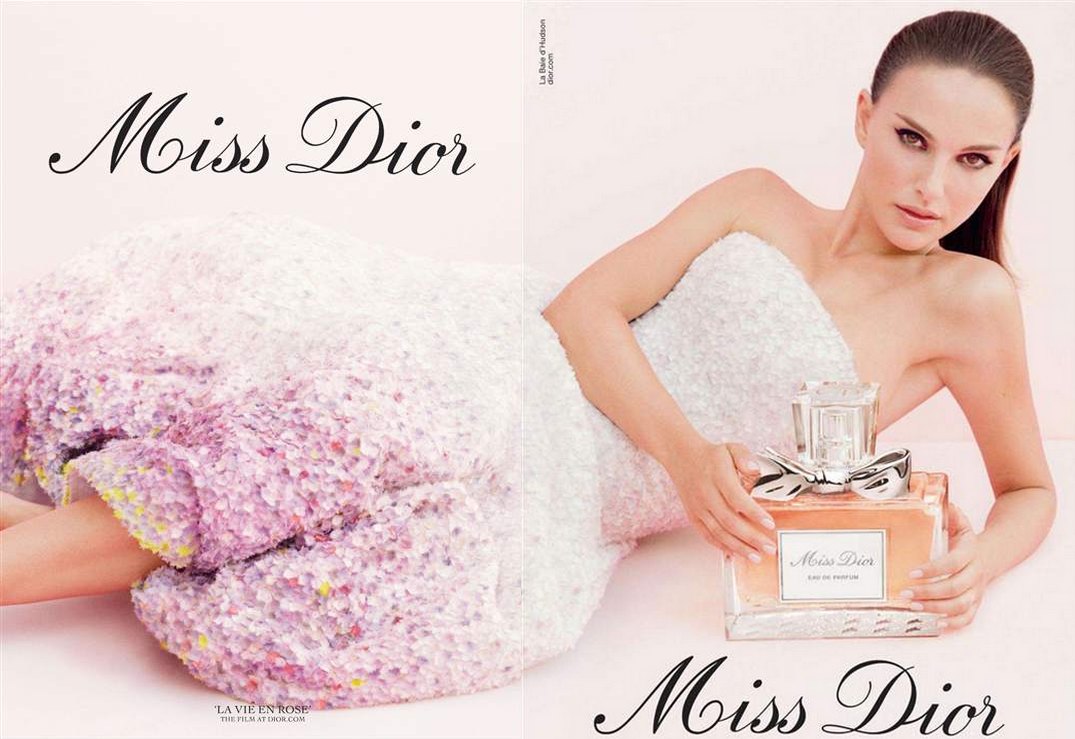 Natalie Portman - Miss Dior 'La vie en rose' reklmfot