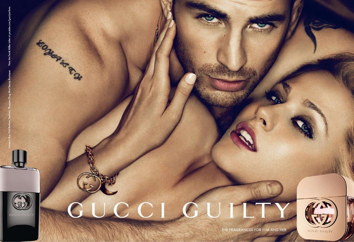 Evan Rachel Wood & Chris Evans - Gucci Guilty