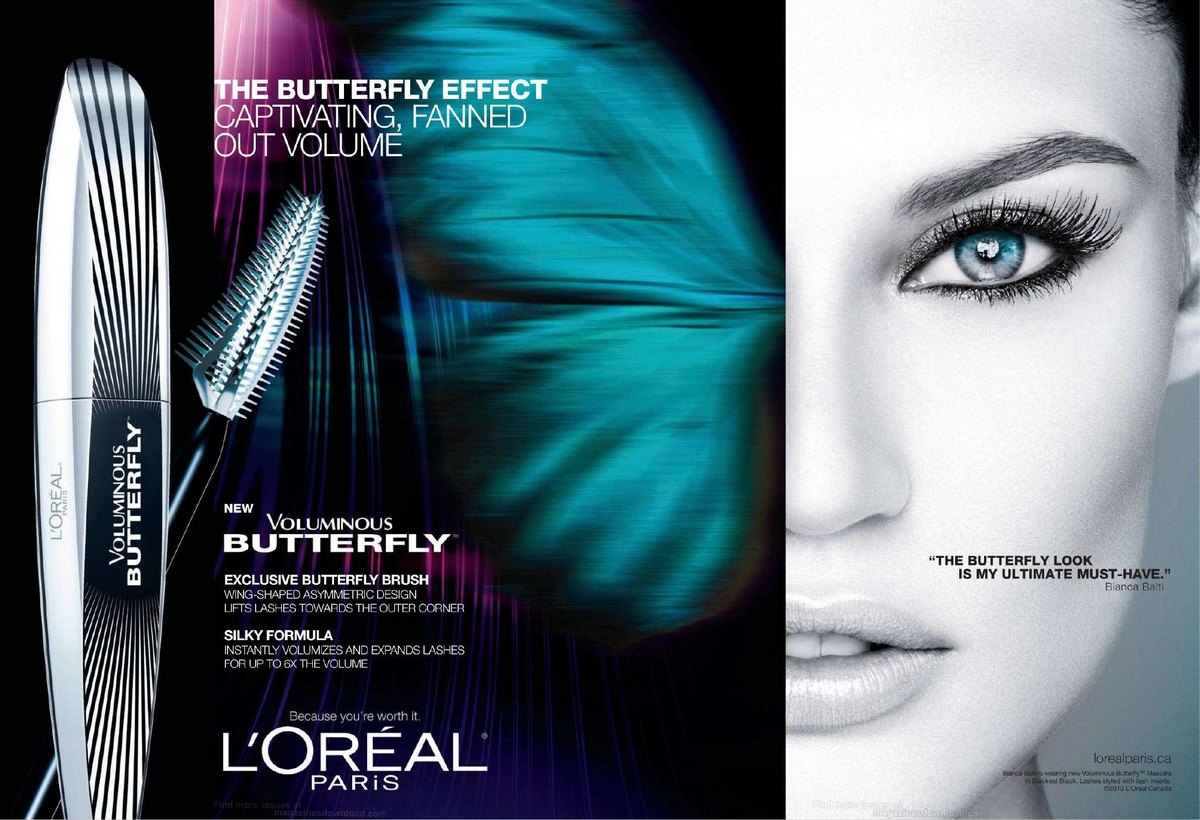 Bianca Balti - L'Oral Voluminous Butterfly