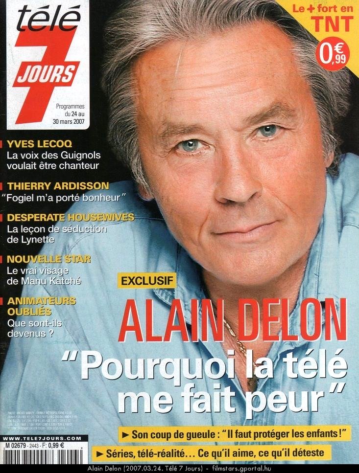 Alain Delon (2007.03.24. Tl 7 Jours)