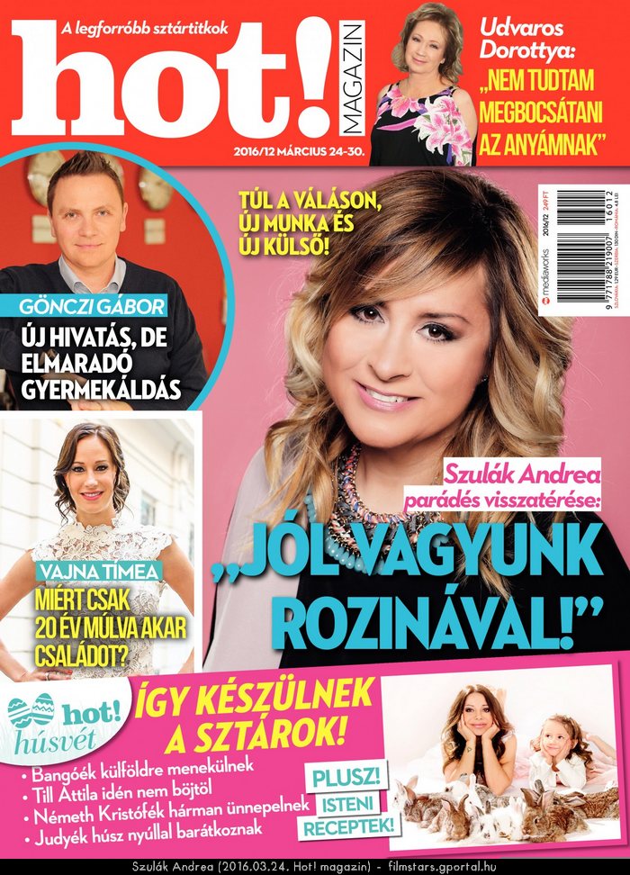 Szulk Andrea (2016.03.24. Hot! magazin)