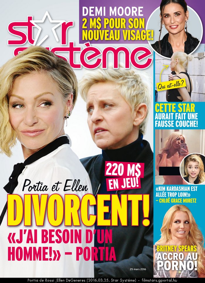 Portia de Rossi & Ellen DeGeneres (2016.03.25. Star Systme)