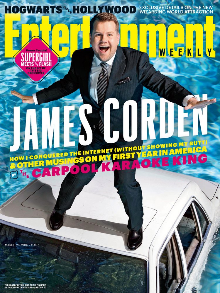 James Corden (2016.03.25. Entertainment Weekly)