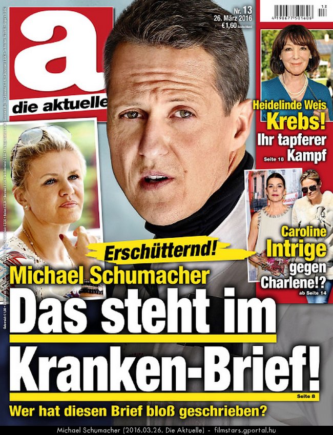 Michael Schumacher (2016.03.26. Die Aktuelle)