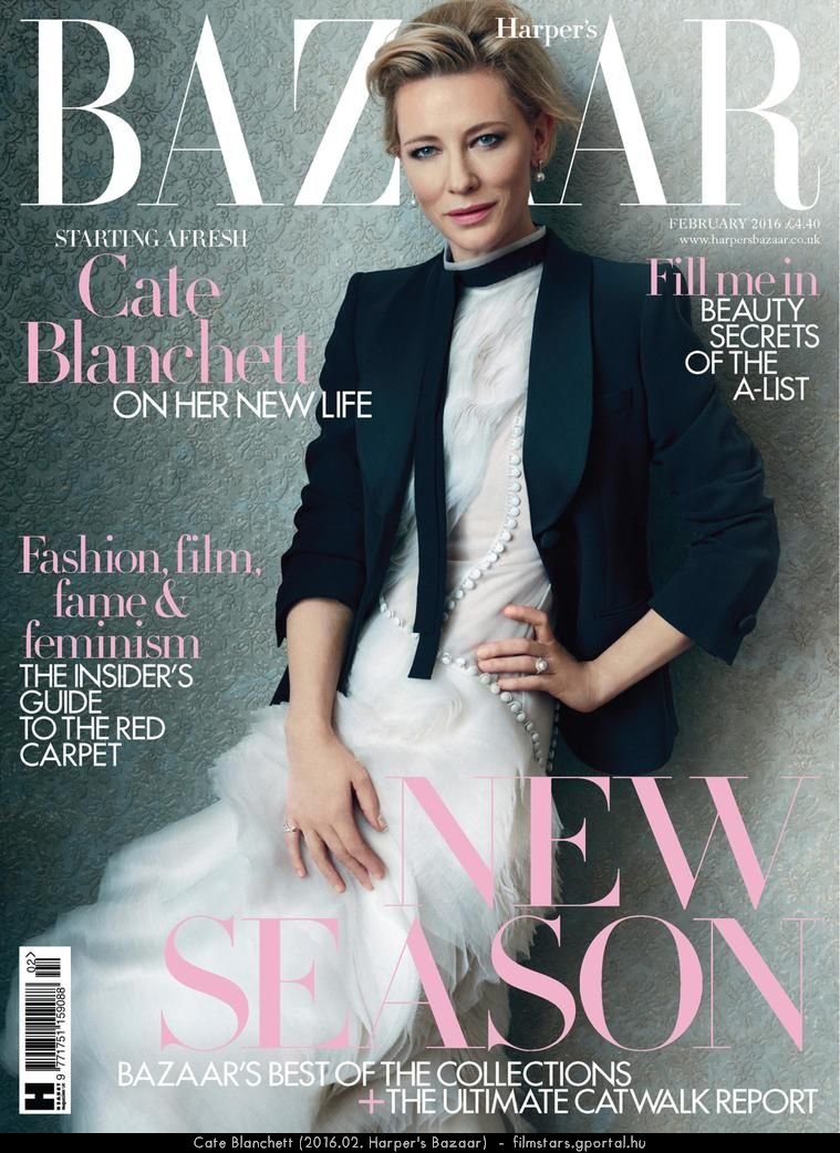 Cate Blanchett (2016.02. Harper's Bazaar)