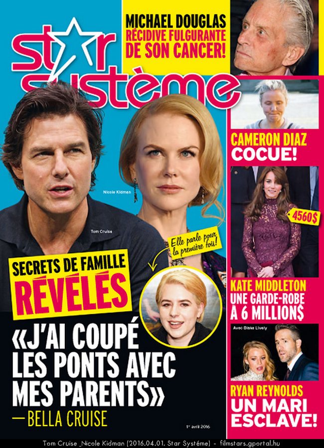 Tom Cruise & Nicole Kidman (2016.04.01. Star Systme)
