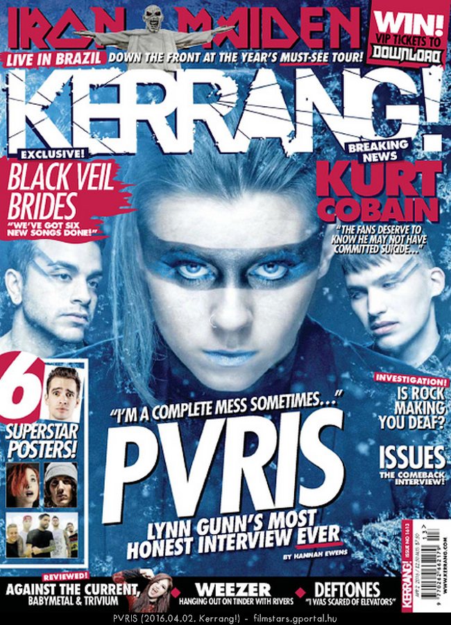 PVRIS (2016.04.02. Kerrang!)