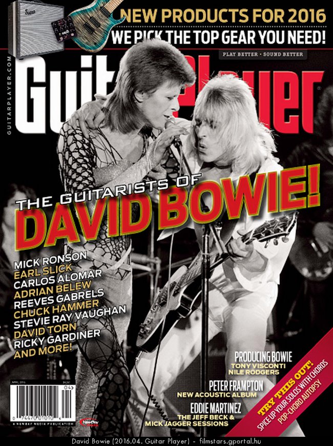 David Bowie (2016.04. Guitar Player)