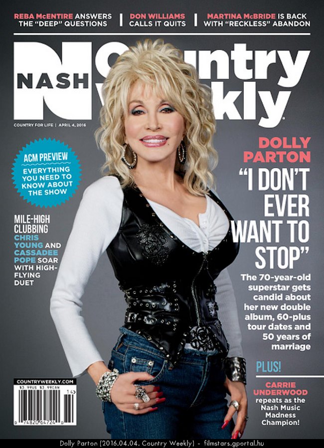 Dolly Parton (2016.04.04. Country Weekly)