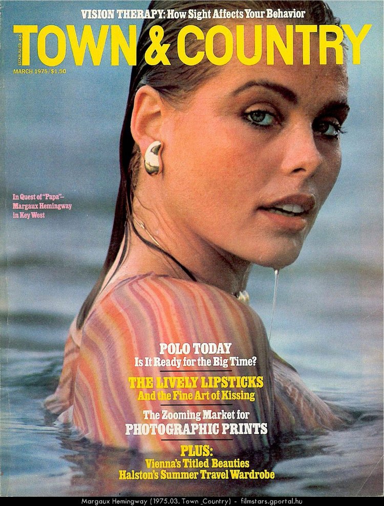 Margaux Hemingway (1975.03. Town & Country)