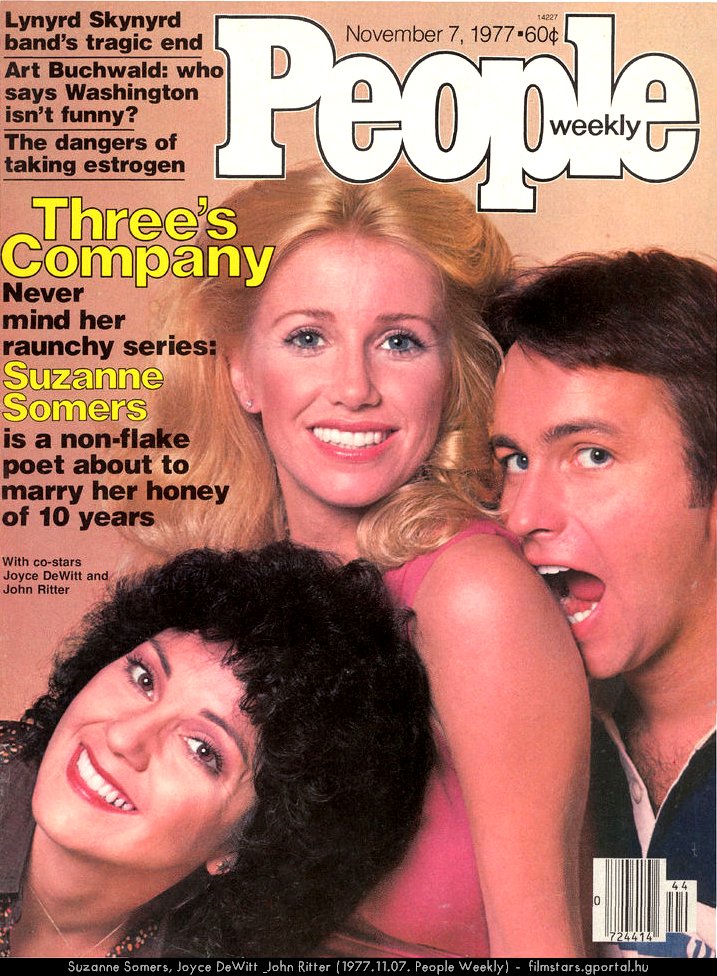 Suzanne Somers, Joyce DeWitt & John Ritter (1977.11.07. People Weekly)