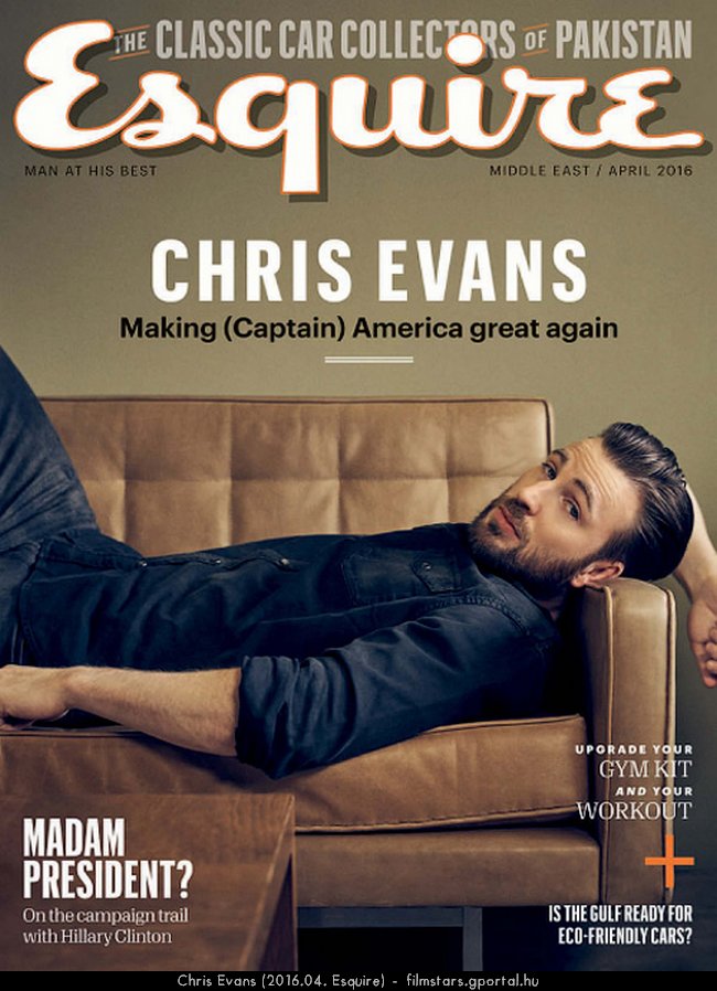 Chris Evans (2016.04. Esquire)