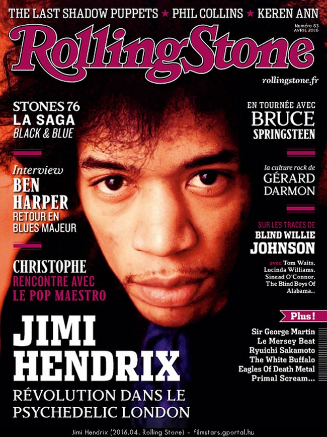 Jimi Hendrix (2016.04. Rolling Stone)