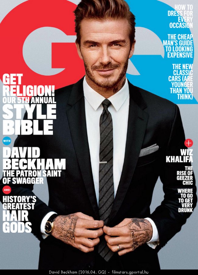 David Beckham (2016.04. GQ)