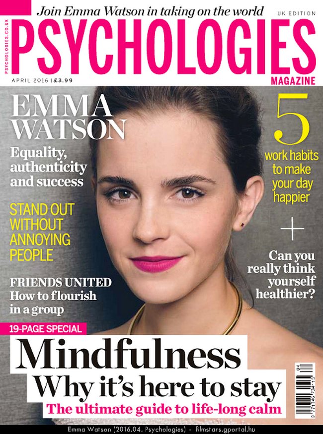 Emma Watson (2016.04. Psychologies)