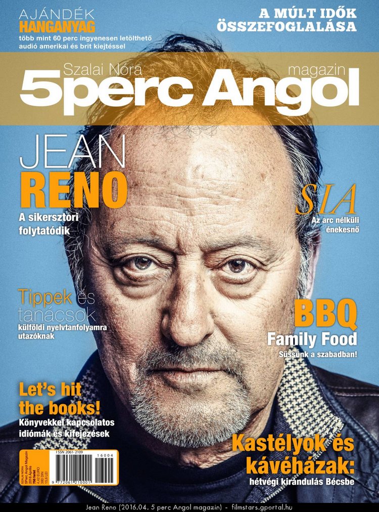 Jean Reno (2016.04. 5 perc Angol magazin)